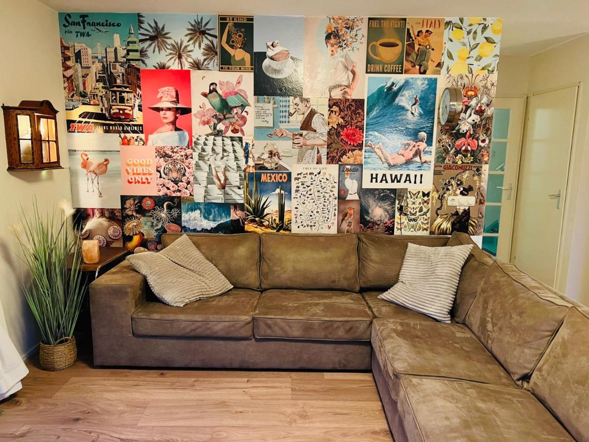 Supergezellig Vakantiehuis Met Hele Grote Tuin Bij Nijmegen Ewijk Exterior foto